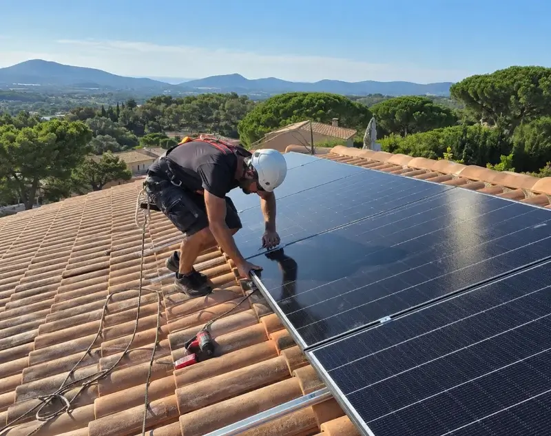 Installateur panneaux solaires Baurech — pose photovoltaïque sur toiture