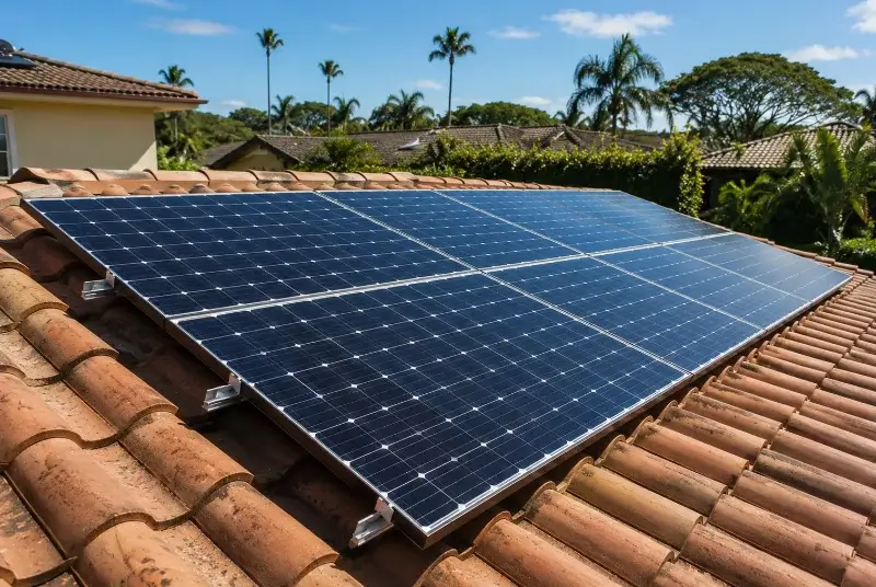 Installation de panneaux solaires à Baurech